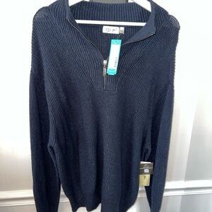 Stitch fix NWT Women's Navy Sweater Cardigan Zip Up Size XL